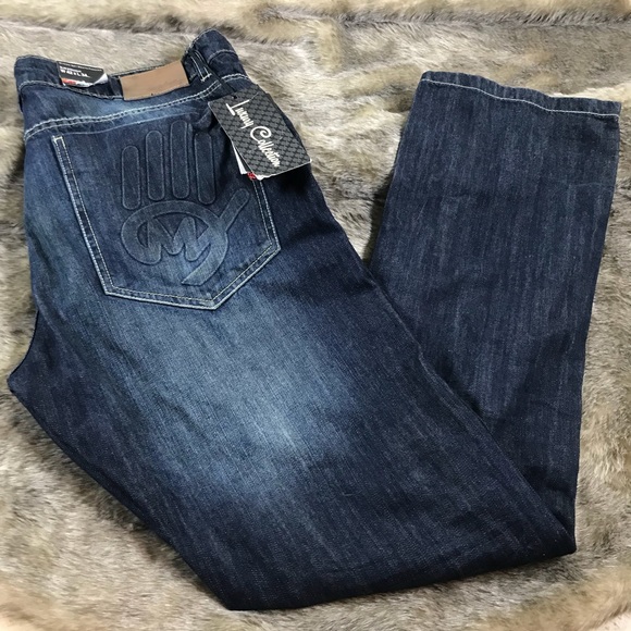 MISKEEN SLIM STRAIGHT FIT JEANS MEN URBAN NWT - Picture 1 of 8